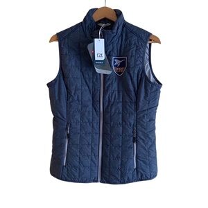 Cutter Buck Rainier PrimaLoft Eco Insulated Full Zip Puffer Vest Woman Medium